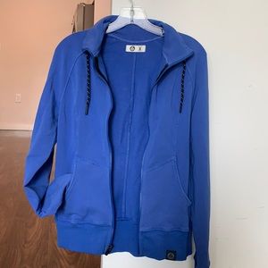 American giant blue zip up